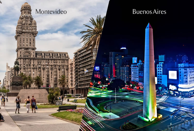 Excurso para Uruguai (Montevideo) e Argentina (Buenos Aires) em 2024