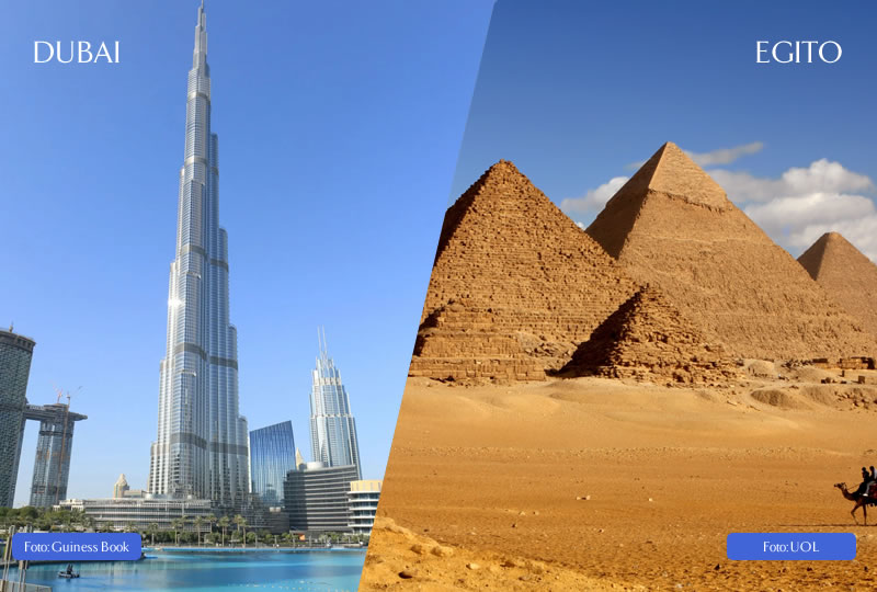 Excurso / Viagem para Dubai e Egito em Dezembro 2023